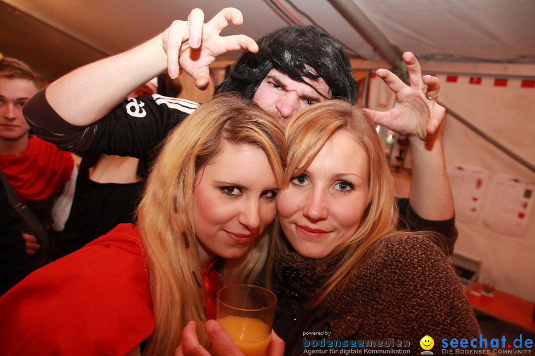 Partyzelt mit DJ Longo : Stockach am Bodensee, 07.02.2013