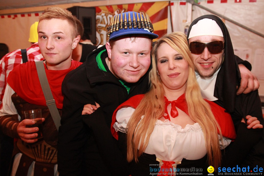 Partyzelt mit DJ Longo : Stockach am Bodensee, 07.02.2013