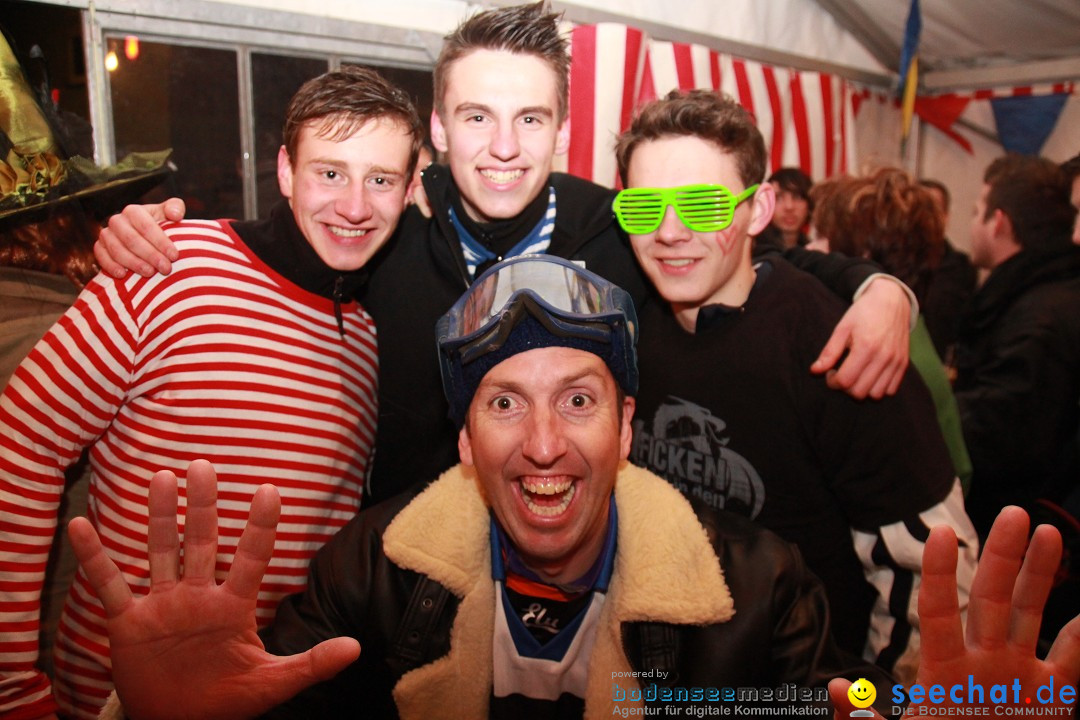 Partyzelt mit DJ Longo : Stockach am Bodensee, 07.02.2013