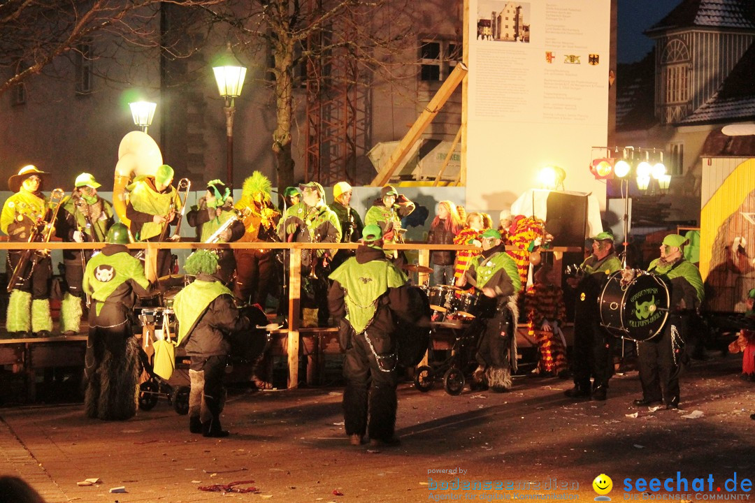 Hexentanz auf dem Marktplatz: Radolfzell am Bodensee, 07.02.2013