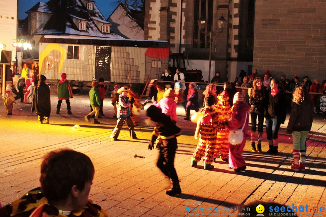 Hexentanz auf dem Marktplatz: Radolfzell am Bodensee, 07.02.2013