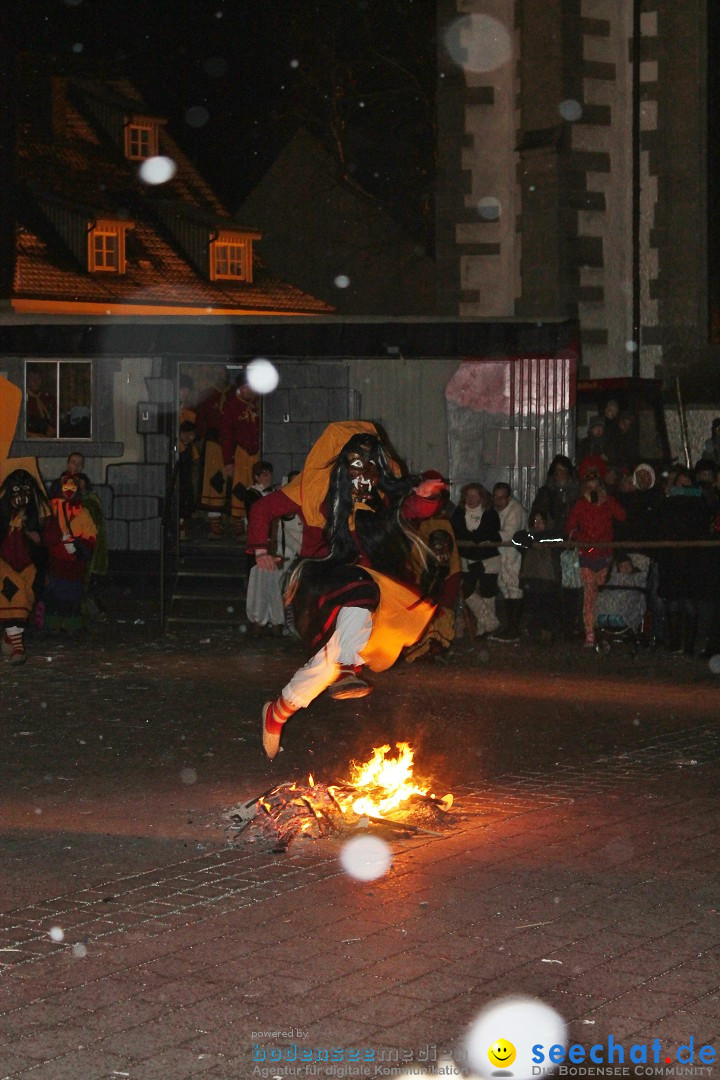 Hexentanz auf dem Marktplatz: Radolfzell am Bodensee, 07.02.2013