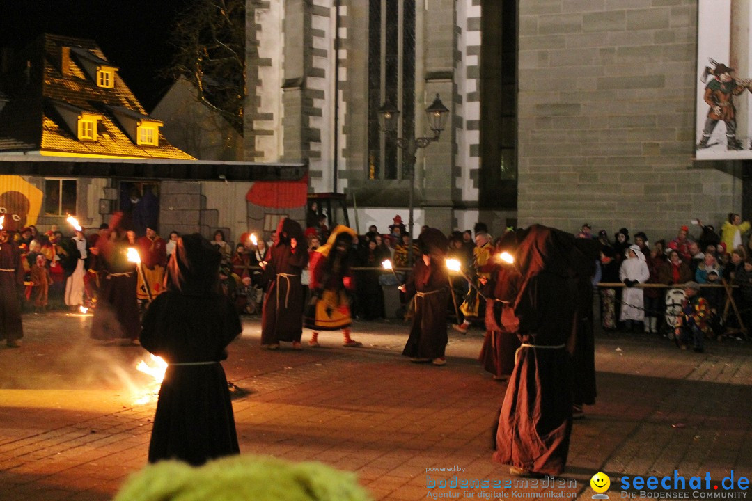 Hexentanz auf dem Marktplatz: Radolfzell am Bodensee, 07.02.2013