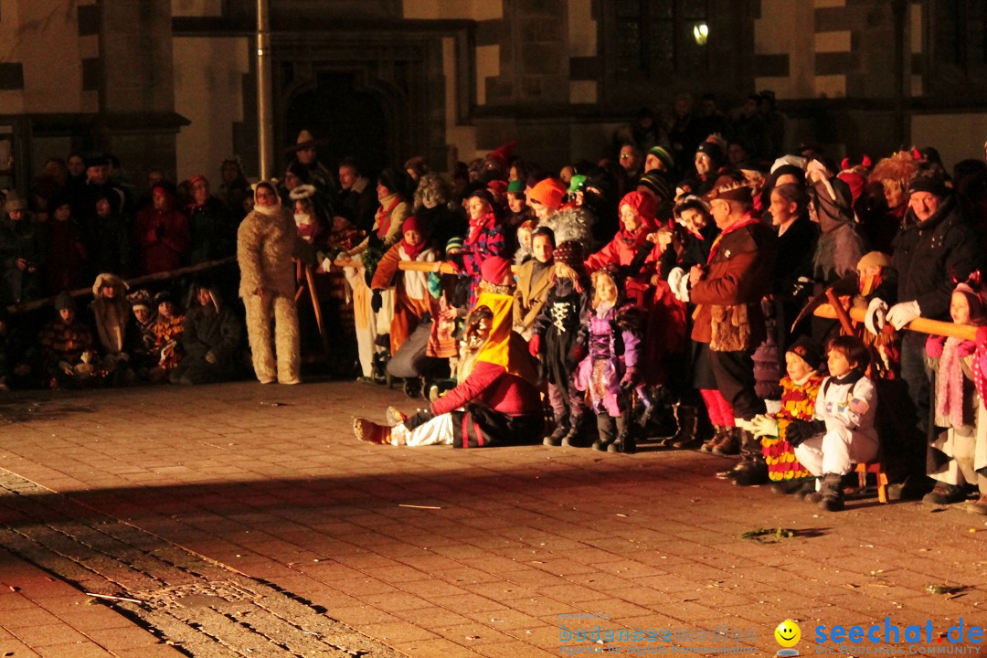 Hexentanz auf dem Marktplatz: Radolfzell am Bodensee, 07.02.2013