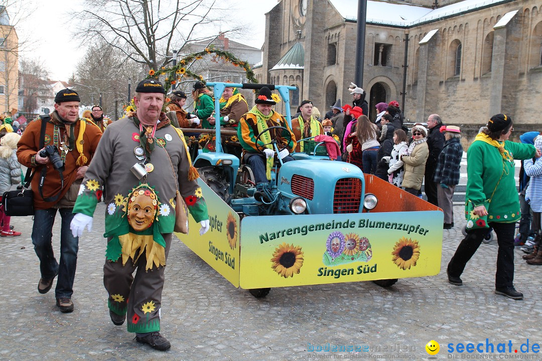 Fasnet - Kinderumzug: Singen am Bodensee, 09.02.2013