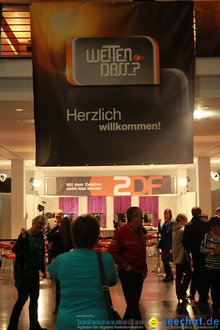 Wetten, dass..? ZDF - Warm-Up-Party: Bodensee-Friedrichshafen, 23.02.2013