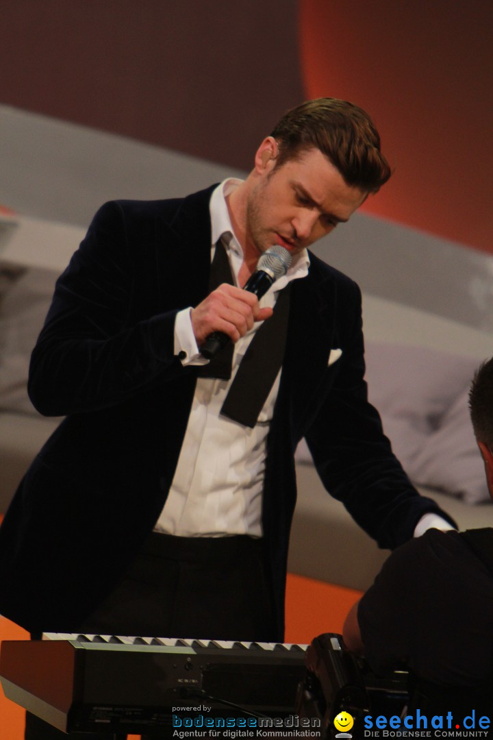 Wetten, dass..? Live: Justin Timberlake, Bruno Mars und Heino: Friedrichsha