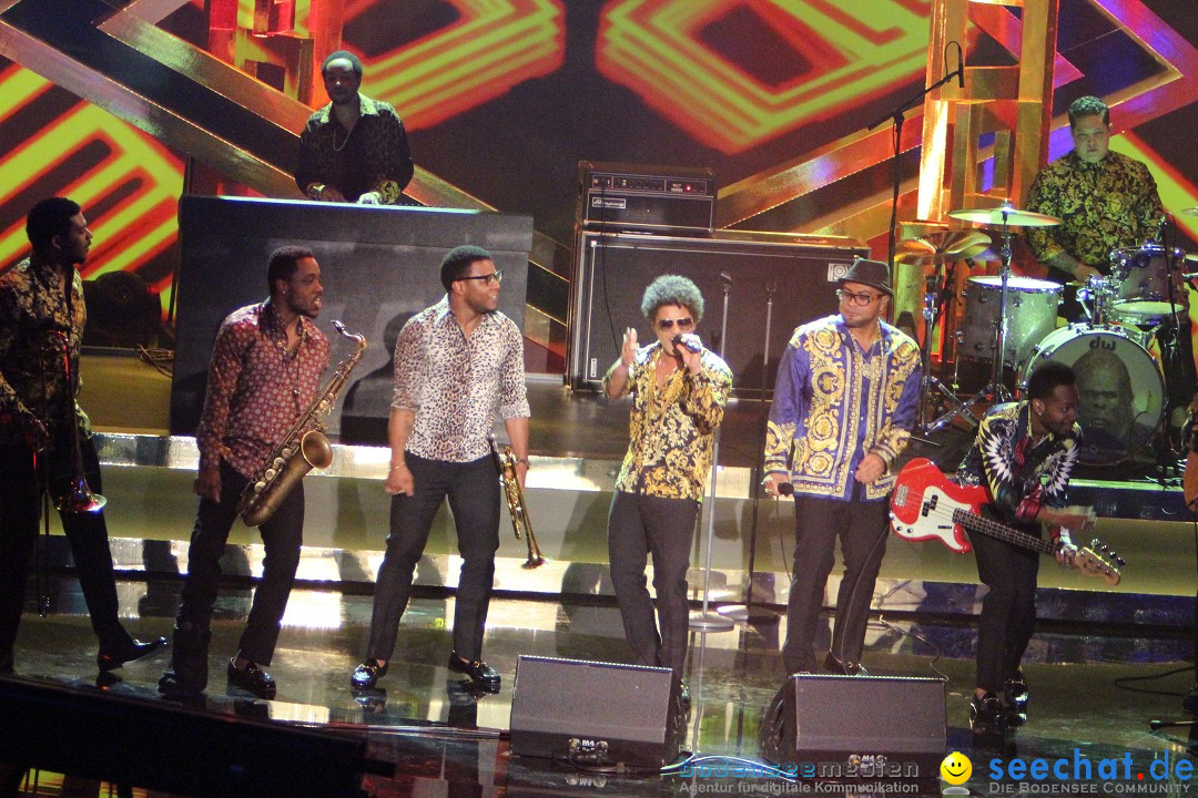 Wetten, dass..? Live: Justin Timberlake, Bruno Mars und Heino: Friedrichsha