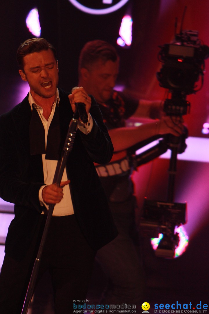 Wetten, dass..? Live: Justin Timberlake, Bruno Mars und Heino: Friedrichsha