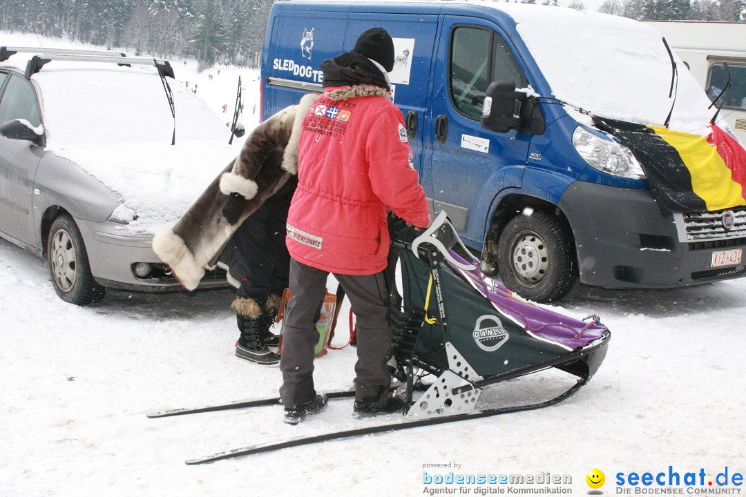 Schlittenhunderennen: Todtmoos im Schwarzwald, 24.02.2013