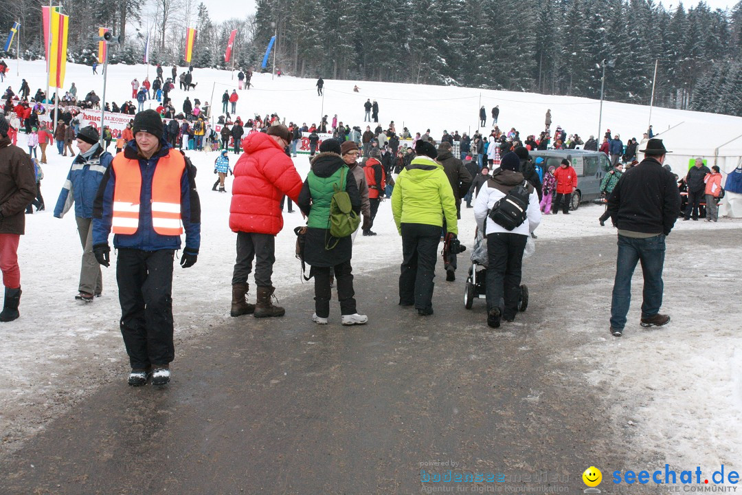 Schlittenhunderennen: Todtmoos im Schwarzwald, 24.02.2013