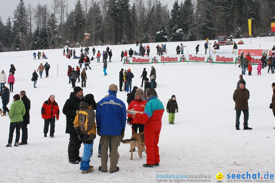 Schlittenhunderennen: Todtmoos im Schwarzwald, 24.02.2013