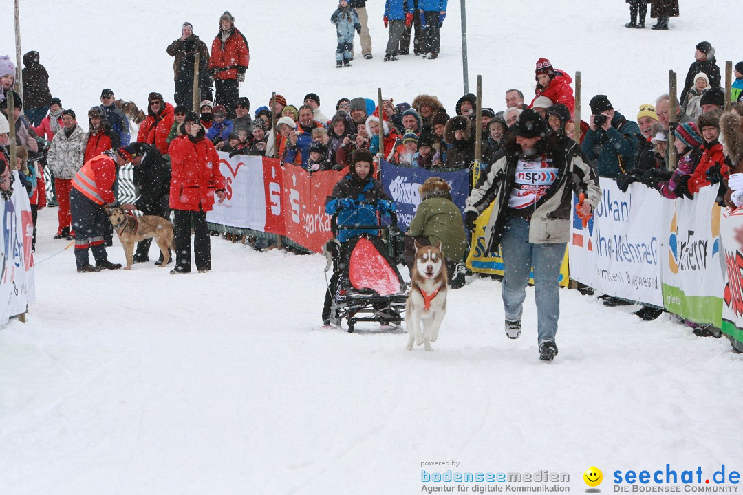 Schlittenhunderennen: Todtmoos im Schwarzwald, 24.02.2013