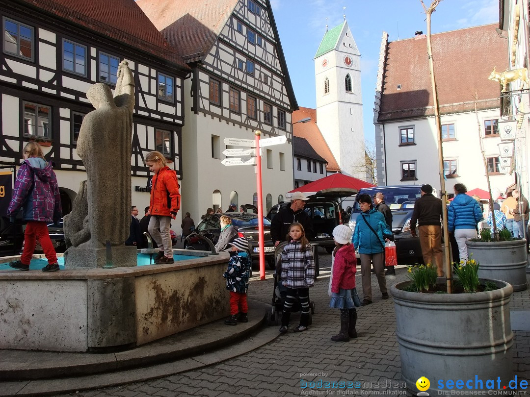 Verkaufsoffener Sonntag und Vernissage: Riedlingen, 10.03.2013