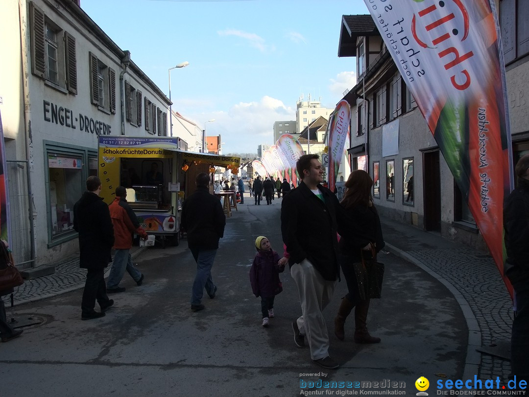 Verkaufsoffener Sonntag und Vernissage: Riedlingen, 10.03.2013