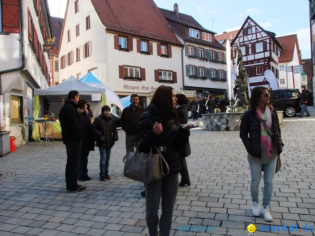 Verkaufsoffener Sonntag und Vernissage: Riedlingen, 10.03.2013