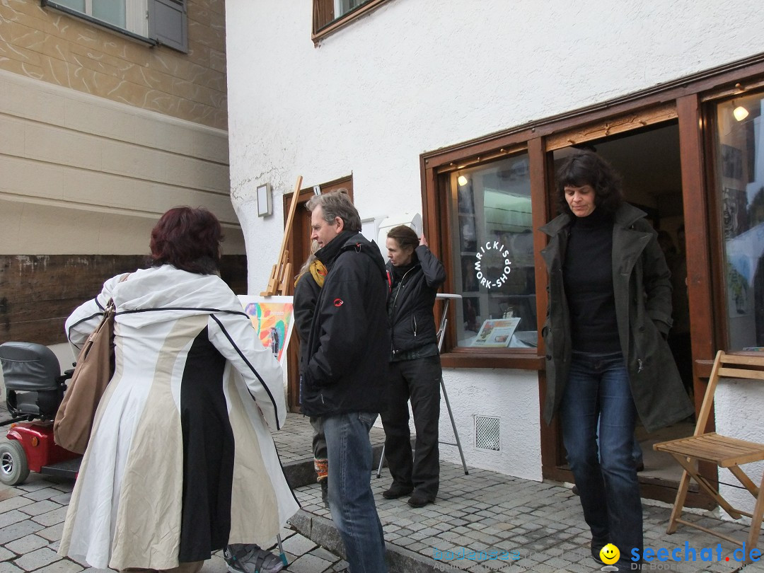 Verkaufsoffener Sonntag und Vernissage: Riedlingen, 10.03.2013