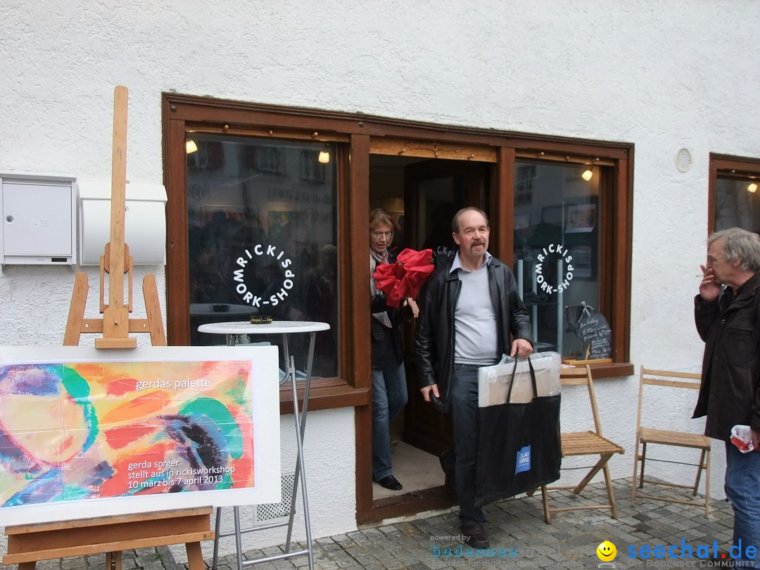 Verkaufsoffener Sonntag und Vernissage: Riedlingen, 10.03.2013