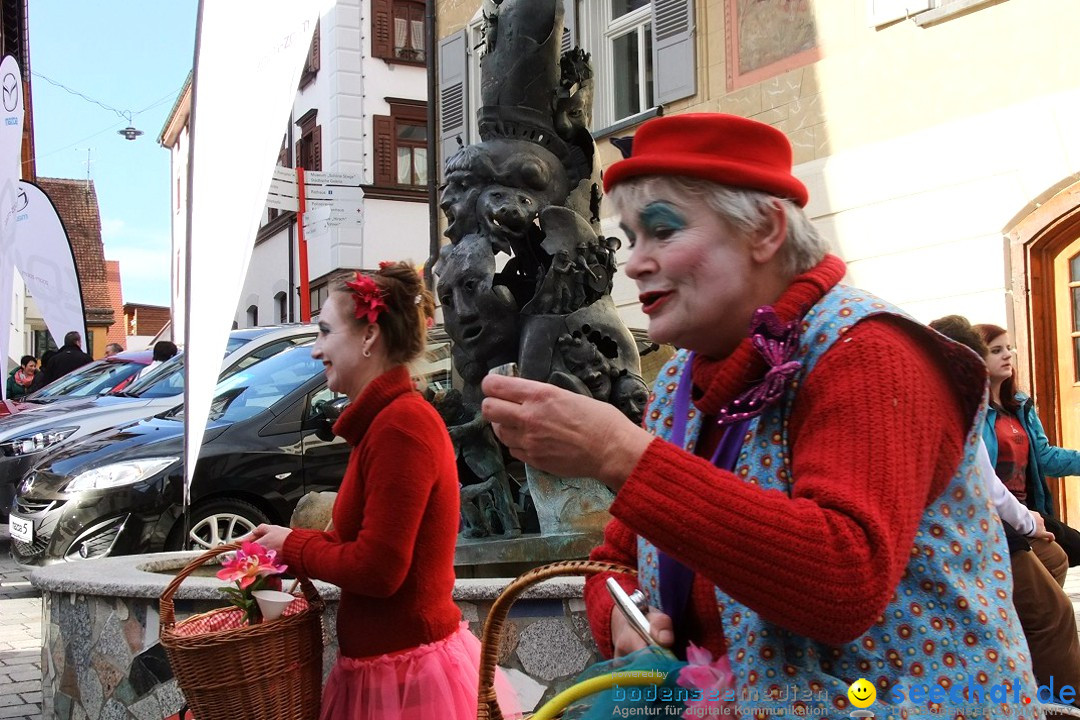 Verkaufsoffener Sonntag und Vernissage: Riedlingen, 10.03.2013