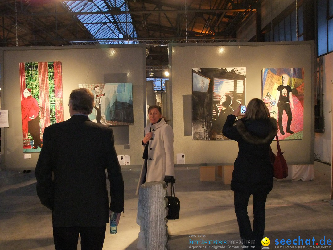 Kunstausstellung -  Artists for freedom: Ulm, 05.04.2013