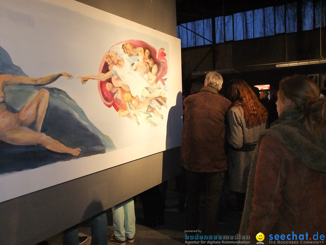 Kunstausstellung -  Artists for freedom: Ulm, 05.04.2013