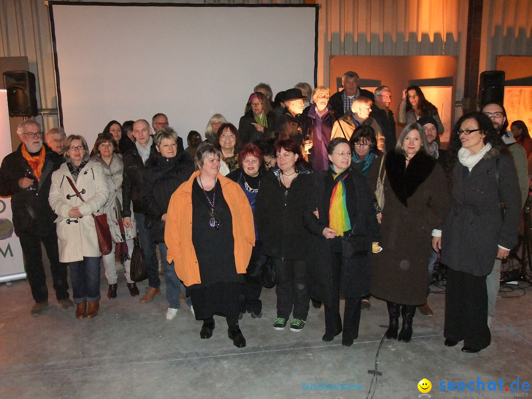 Kunstausstellung -  Artists for freedom: Ulm, 05.04.2013