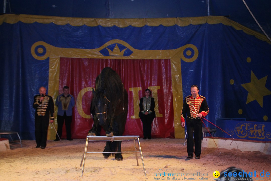 CIRCUS HENRY - Zauber der Manege: Bad Wurzach, 07.04.2013