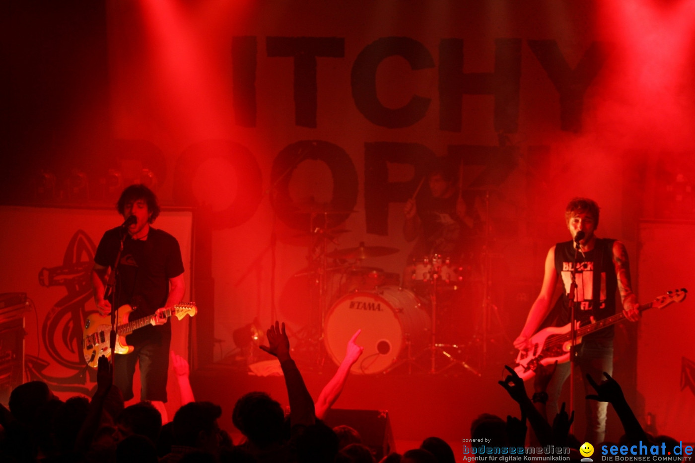 ITCHY POOPZKID: Ports &amp;amp;amp;amp;amp; Chords Tour: Konstanz am Bodensee, 12.04.2013