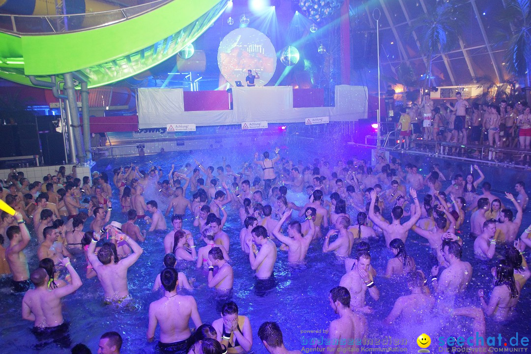 GALAXY POOL PARTY im Badeparadies Schwarzwald: Titisee-Neustadt, 20.04.2013