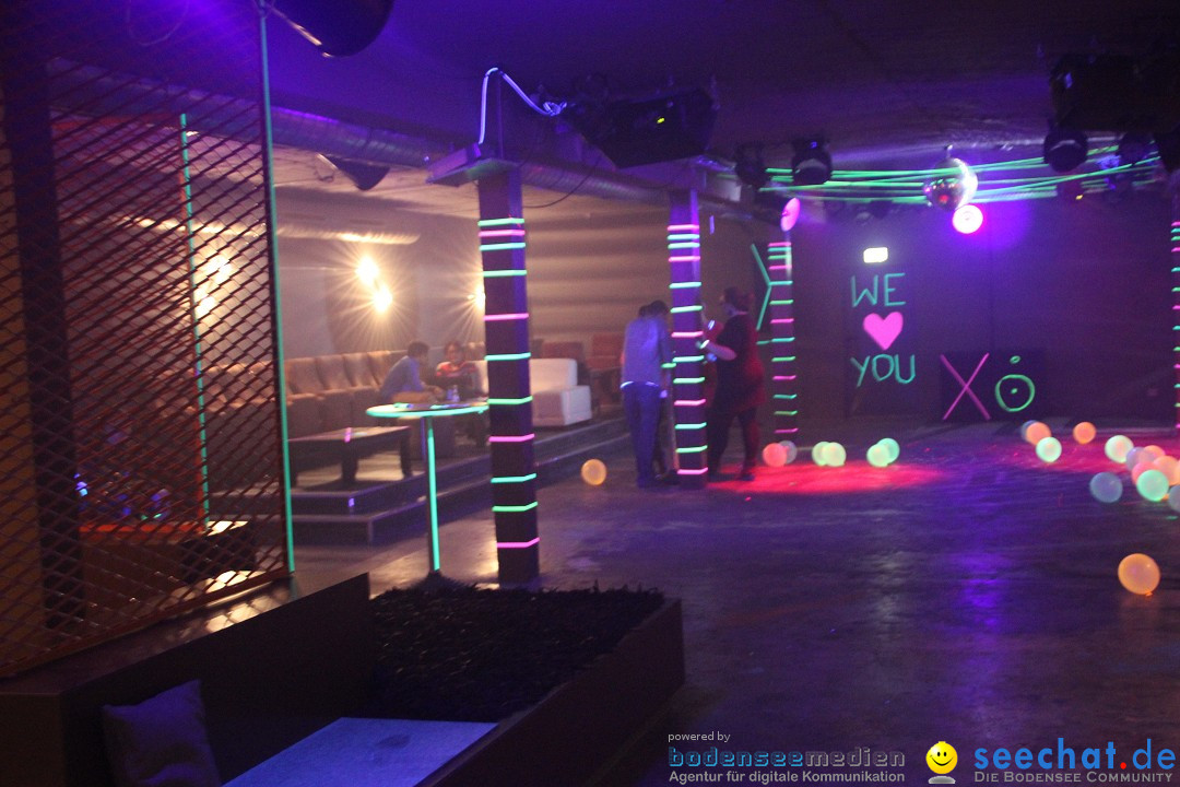 Neon-Party im Studio104: Ravensburg am Bodensee, 30.04.2013