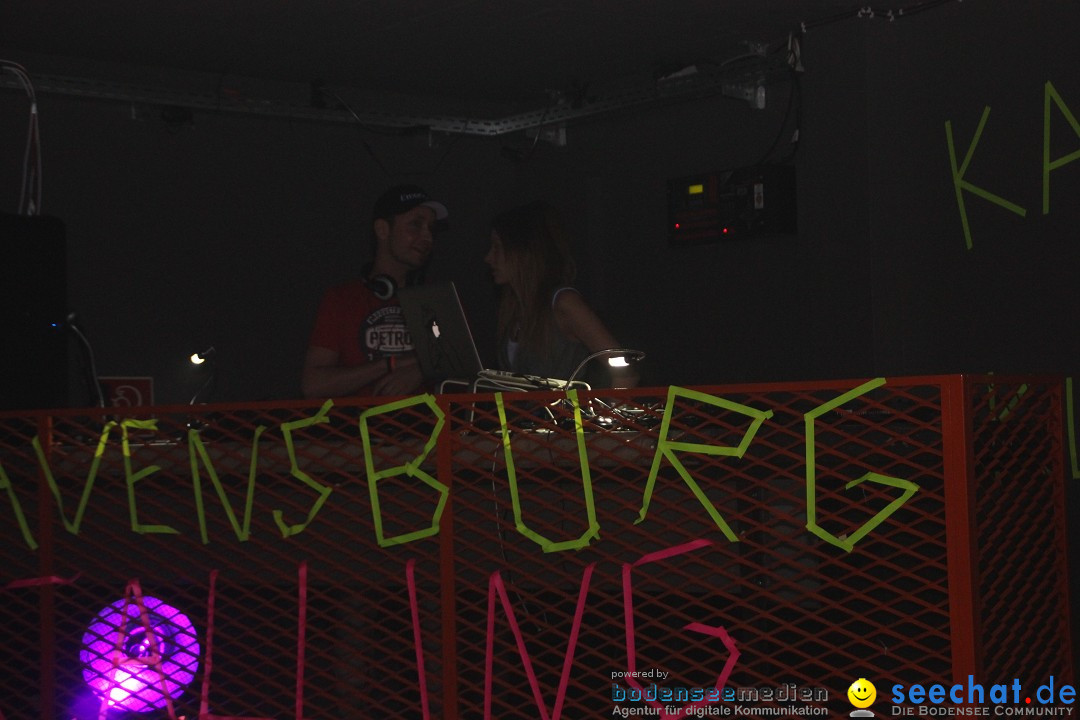 Neon-Party im Studio104: Ravensburg am Bodensee, 30.04.2013