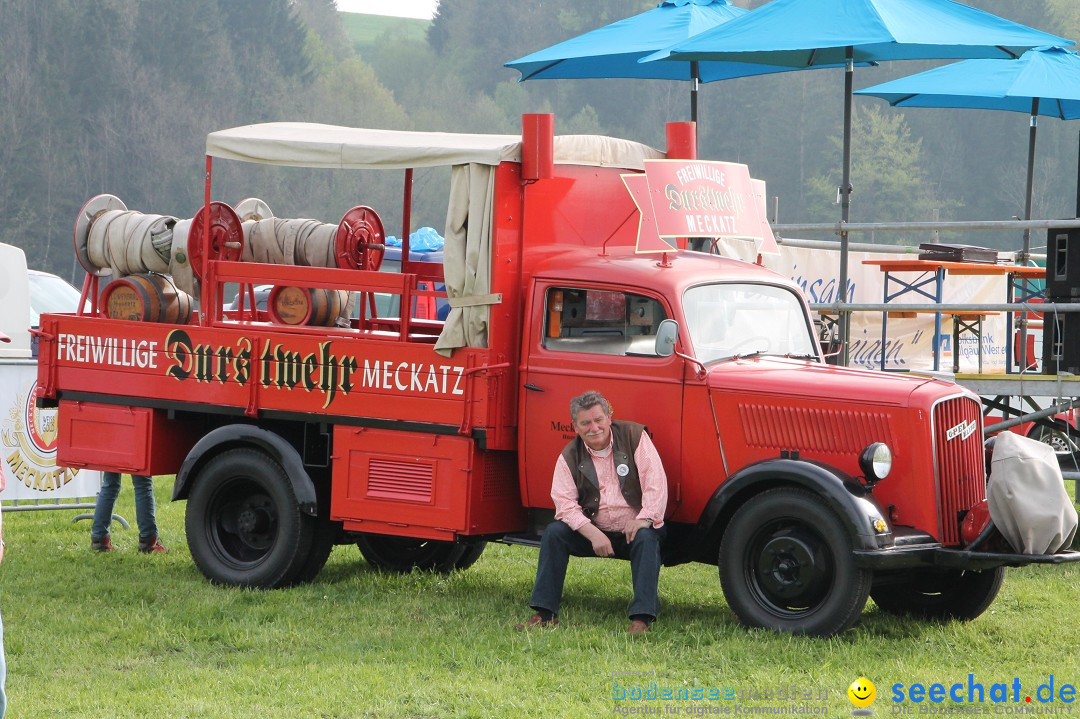 Eglofser Feuerzauber mit Ballongluehen: Eglofs - Wangen im Allgaeu, 01.05.2