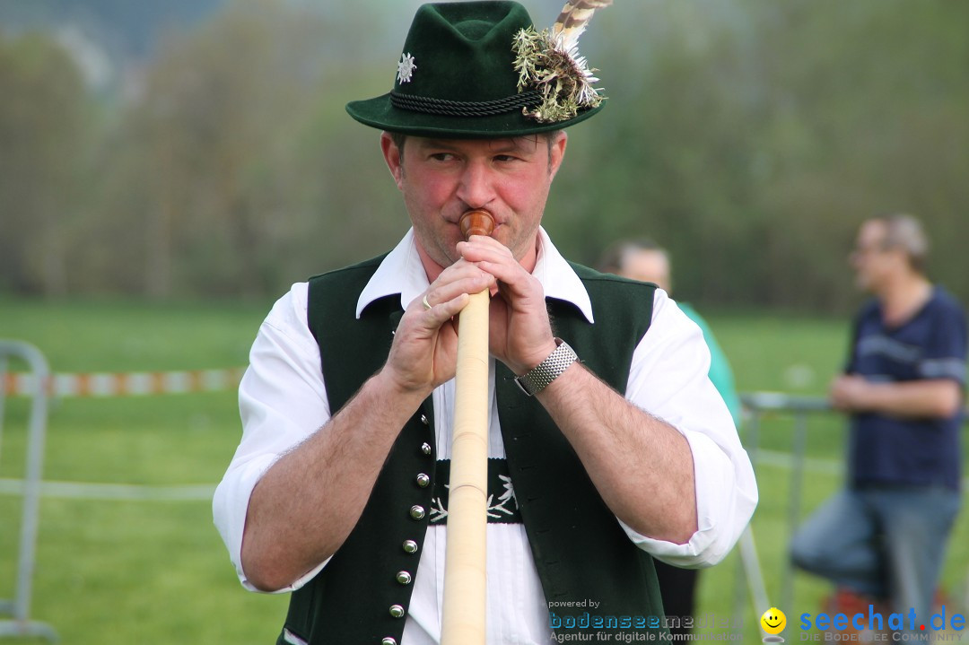 Eglofser Feuerzauber mit Ballongluehen: Eglofs - Wangen im Allgaeu, 01.05.2