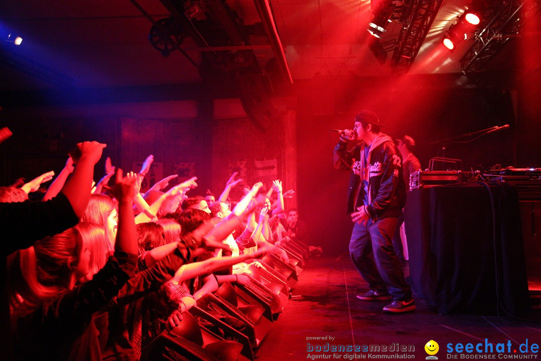 KOOL SAVAS Konzert im Conrad Sohm: Dornbirn am Bodensee, 10.05.2013