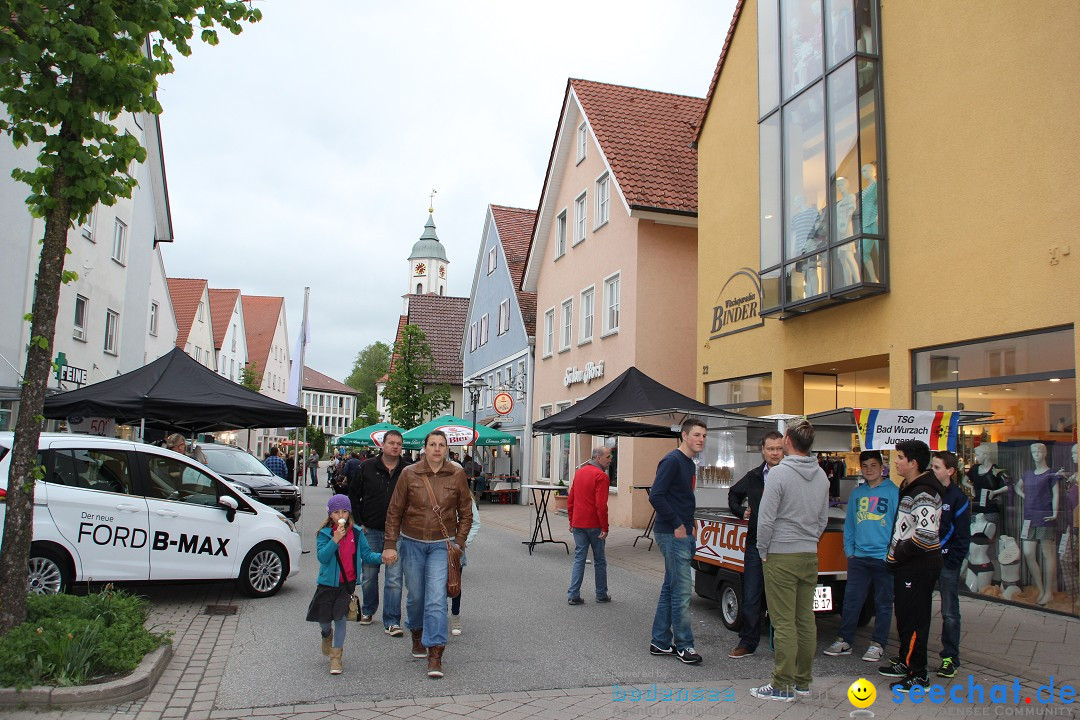 Langer Einkaufsabend mit Song Contest: Bad-Wurzach, 17.05.2013