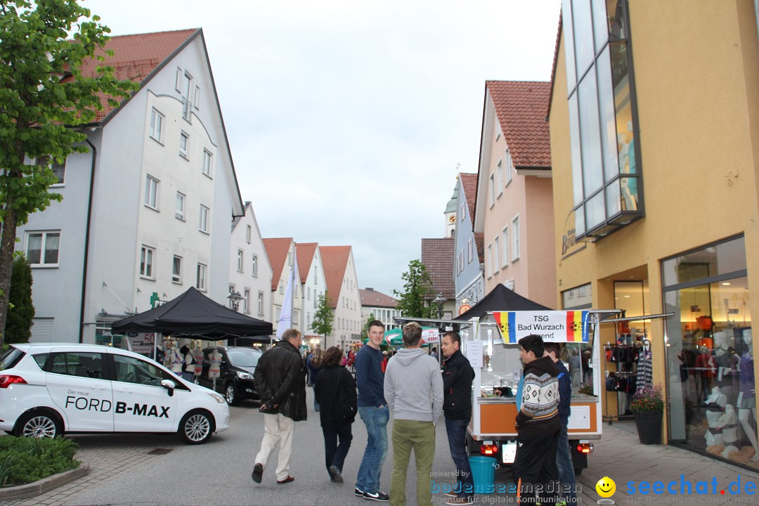 Langer Einkaufsabend mit Song Contest: Bad-Wurzach, 17.05.2013