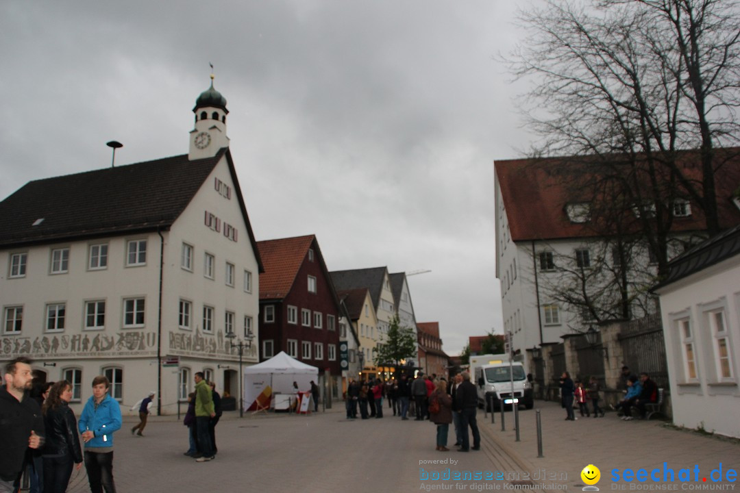 Langer Einkaufsabend mit Song Contest: Bad-Wurzach, 17.05.2013