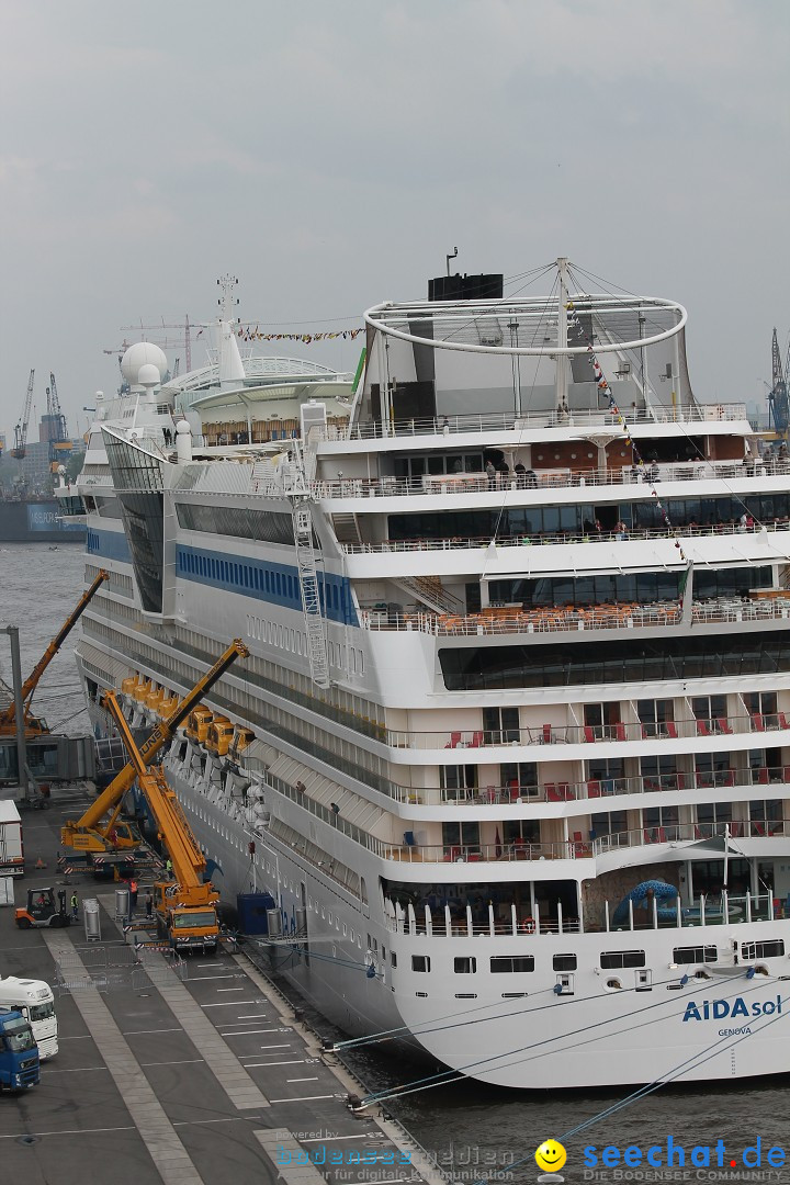 Hafengeburtstag: Hamburg, 09-12.05.2013