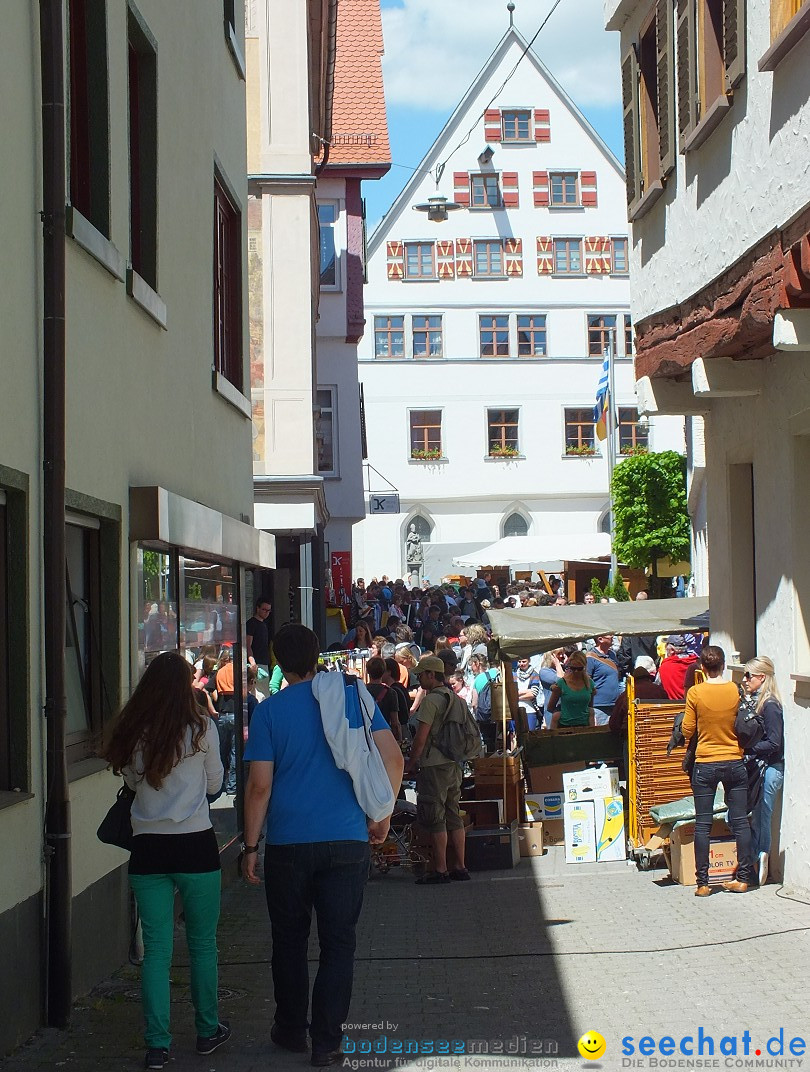 41. Flohmarkt mit verschiedenen Bands: Riedlingen, 18.05.2013