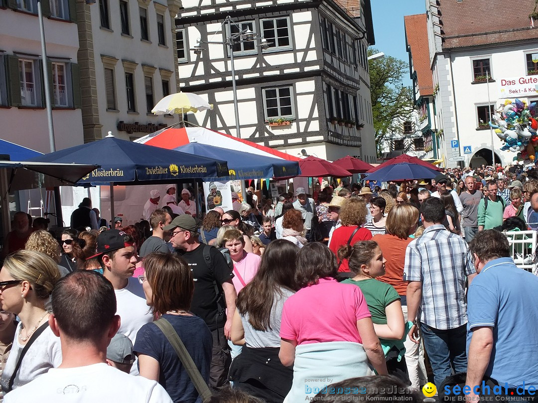 41. Flohmarkt mit verschiedenen Bands: Riedlingen, 18.05.2013