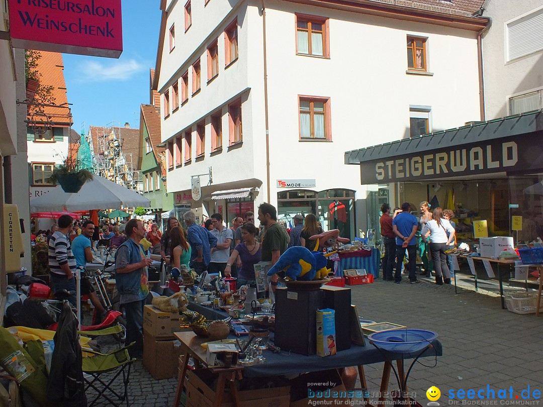 41. Flohmarkt mit verschiedenen Bands: Riedlingen, 18.05.2013