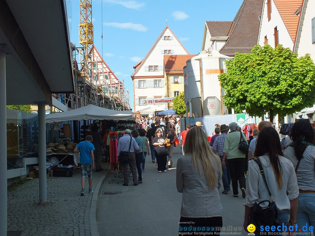 41. Flohmarkt mit verschiedenen Bands: Riedlingen, 18.05.2013