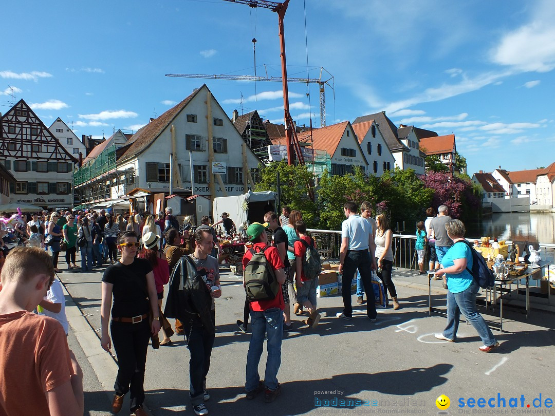 41. Flohmarkt mit verschiedenen Bands: Riedlingen, 18.05.2013