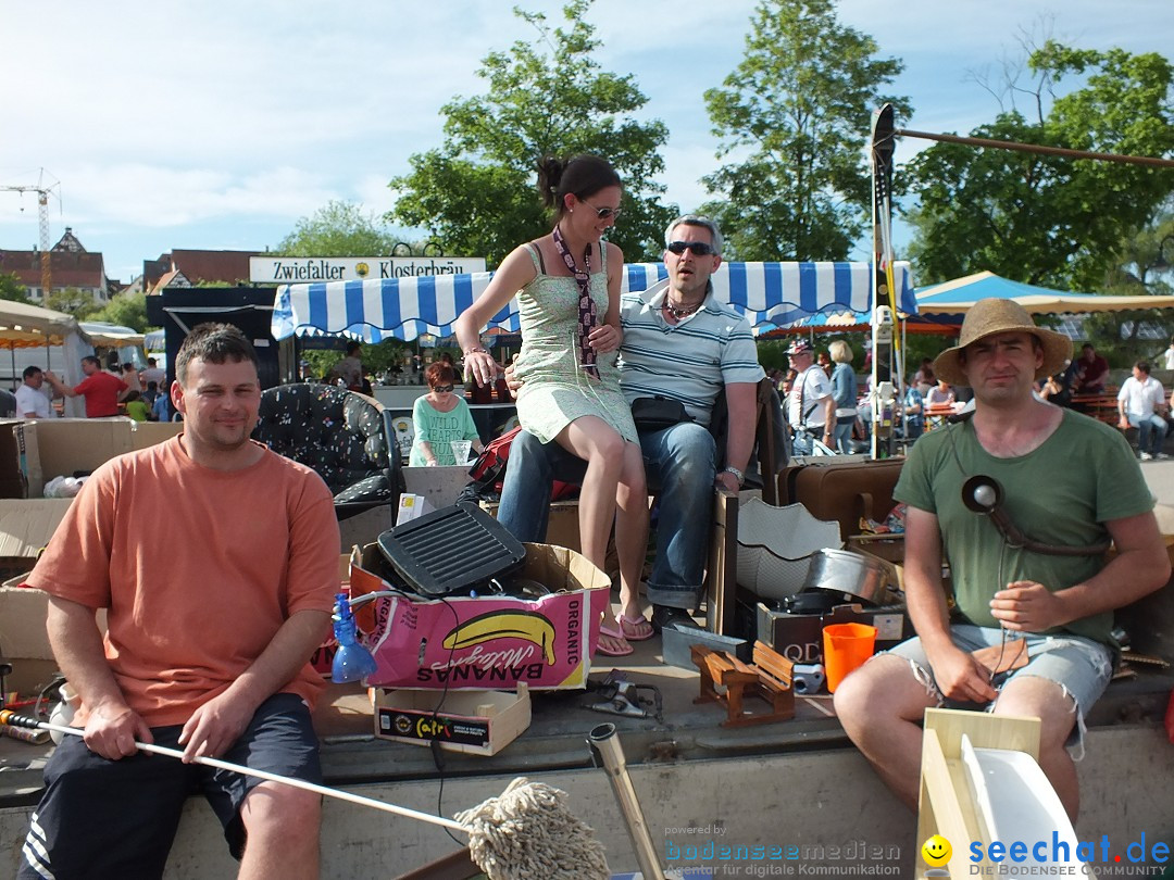 41. Flohmarkt mit verschiedenen Bands: Riedlingen, 18.05.2013