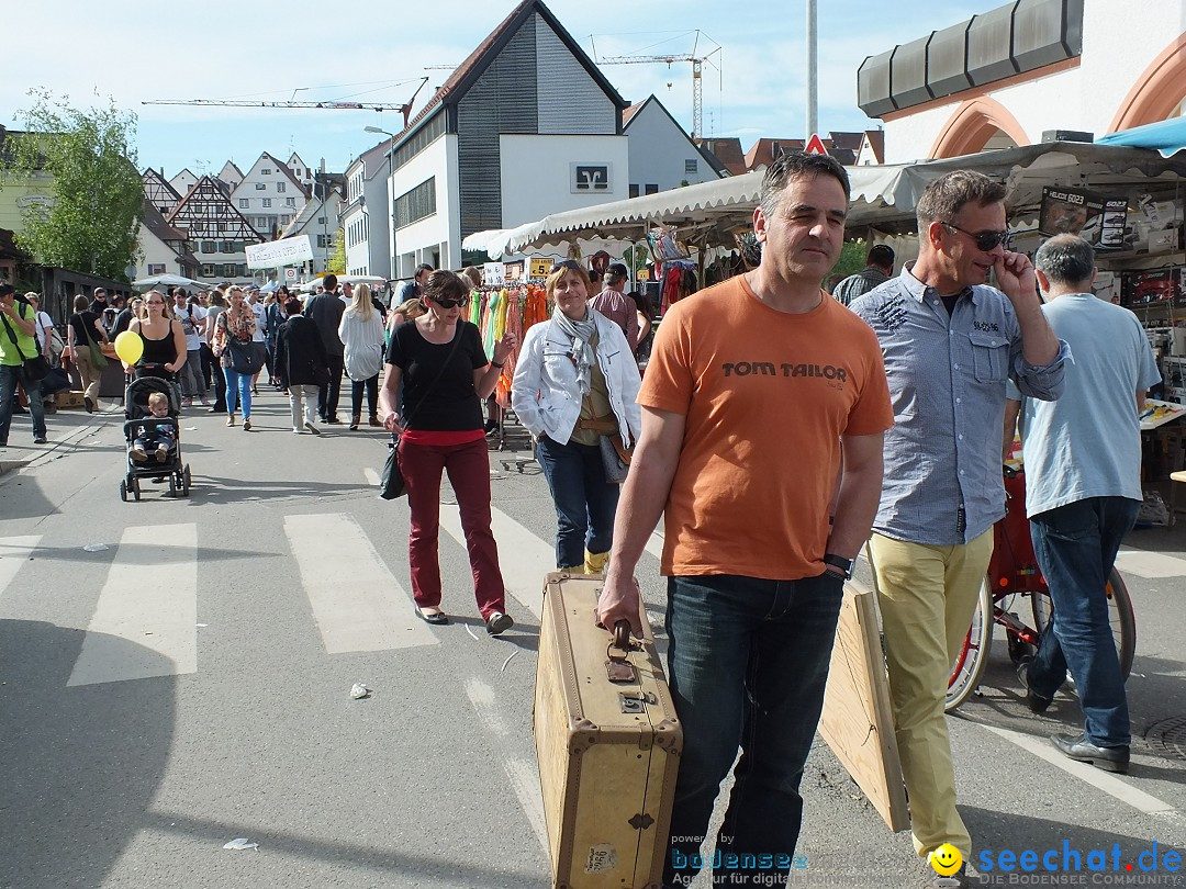 41. Flohmarkt mit verschiedenen Bands: Riedlingen, 18.05.2013