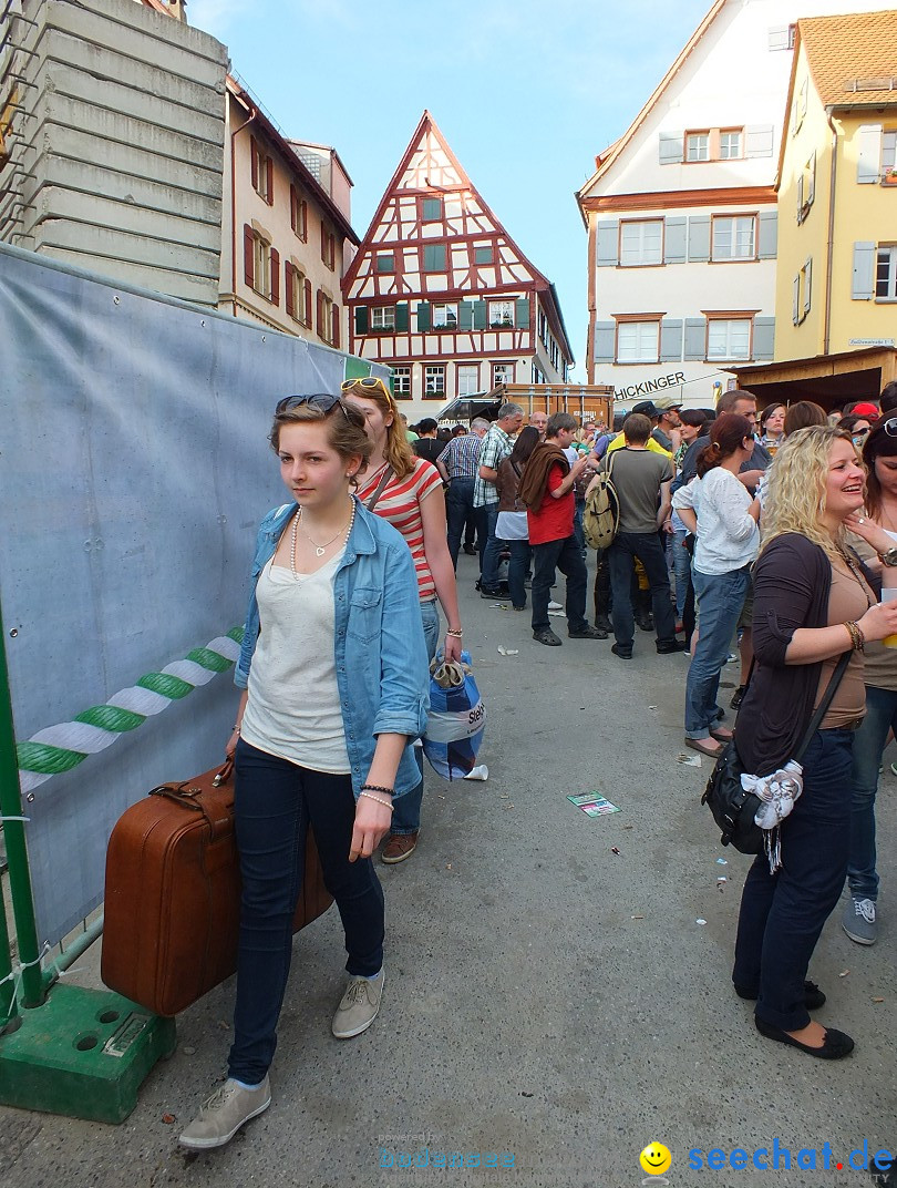 41. Flohmarkt mit verschiedenen Bands: Riedlingen, 18.05.2013