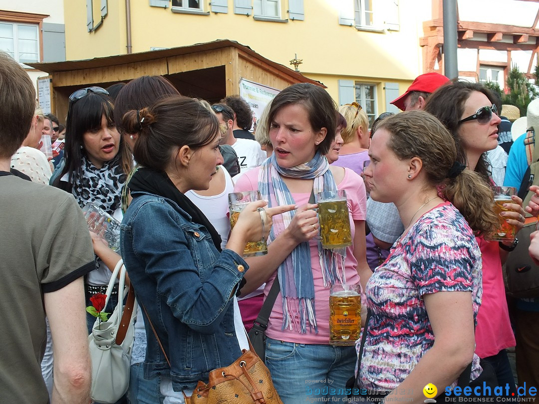 41. Flohmarkt mit verschiedenen Bands: Riedlingen, 18.05.2013