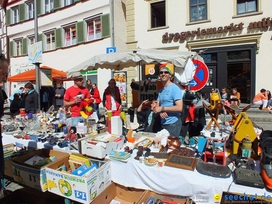 41. Flohmarkt mit verschiedenen Bands: Riedlingen, 18.05.2013