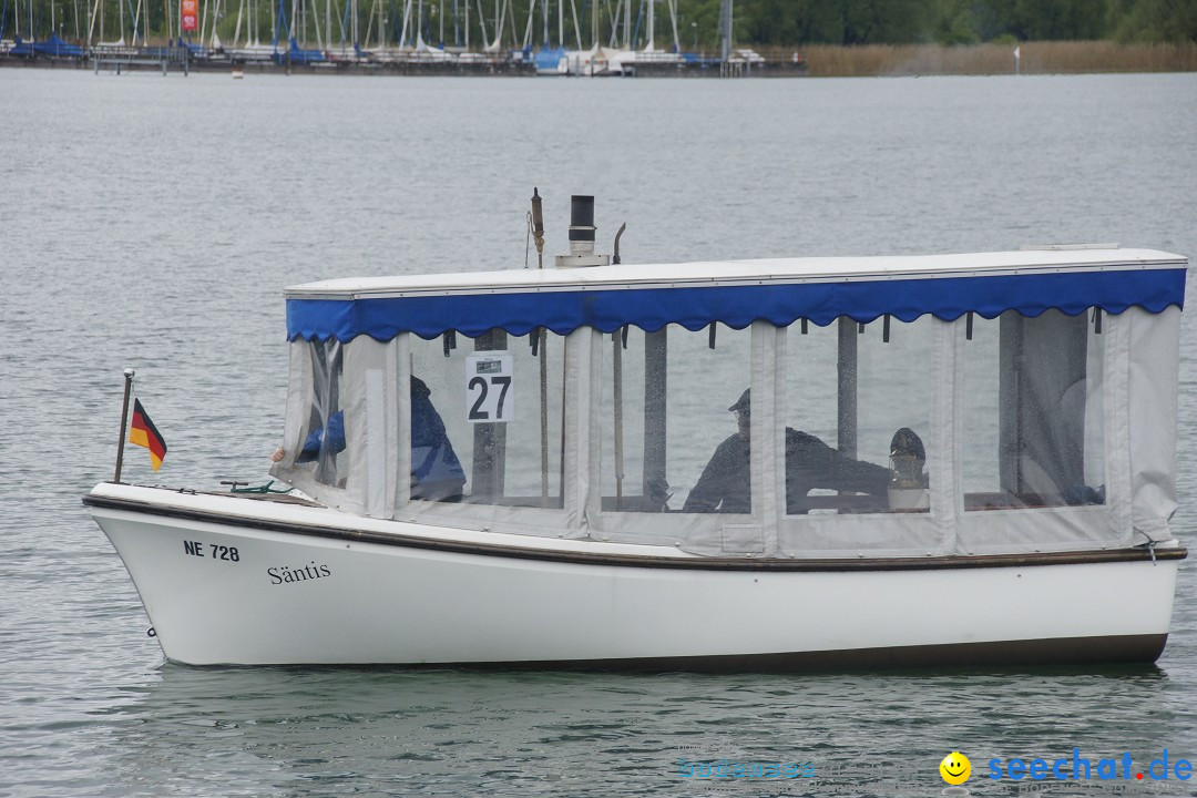 Dampfboot-Rennen: Bodman-Ludwigshafen am Bodensee, 01.06.2013