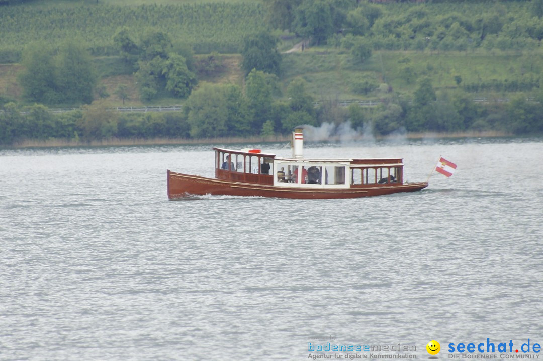 Dampfboot-Rennen: Bodman-Ludwigshafen am Bodensee, 01.06.2013